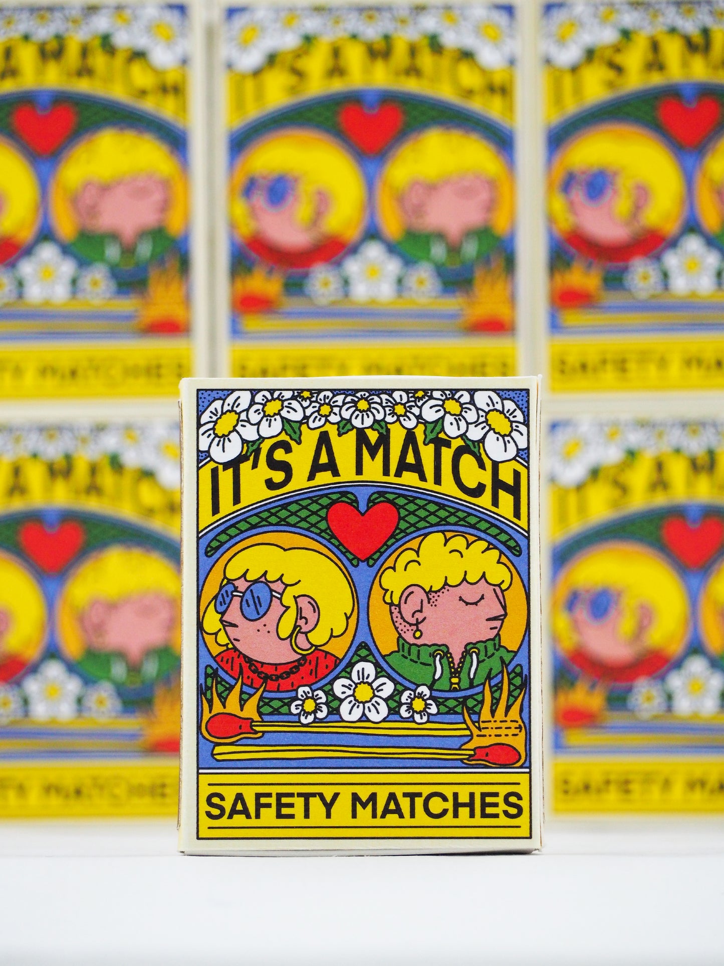 "It's a match" - Caixa de fósforos