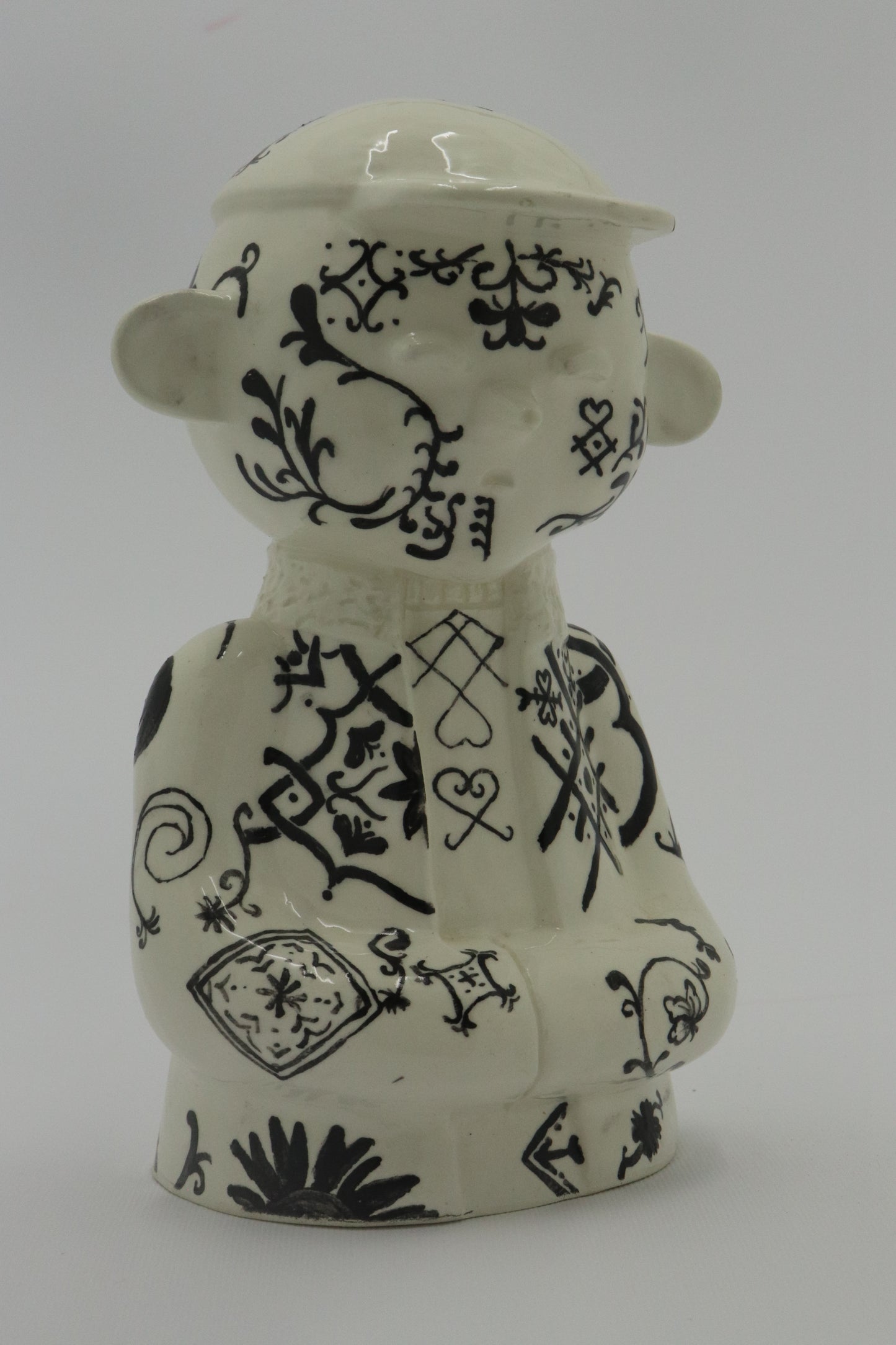 Boneco Tom - Pintura preta