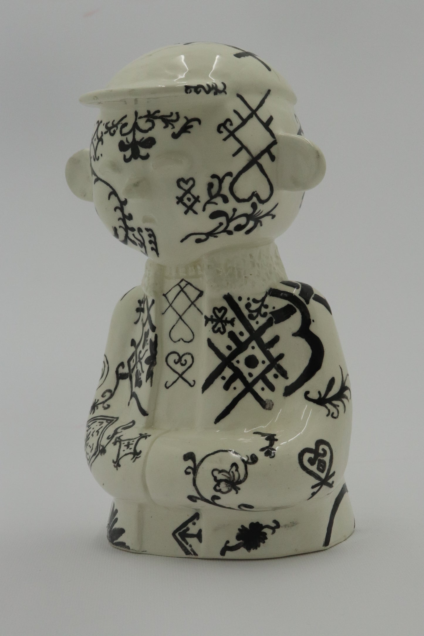 Boneco Tom - Pintura preta