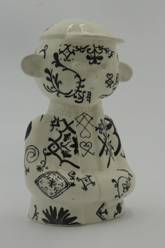 Boneco Tom - Pintura preta